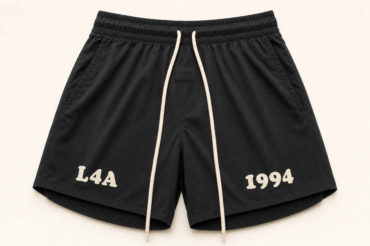 Deck Gym Short in Vintage Black.